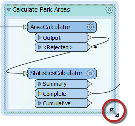 Expanding a bookmark